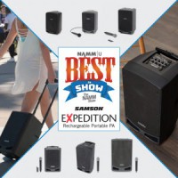 Samson Expedition выиграл награду Best In Show на NAMM 2019! Samson Expedition выиграл награду Best In Show на NAMM 2019!